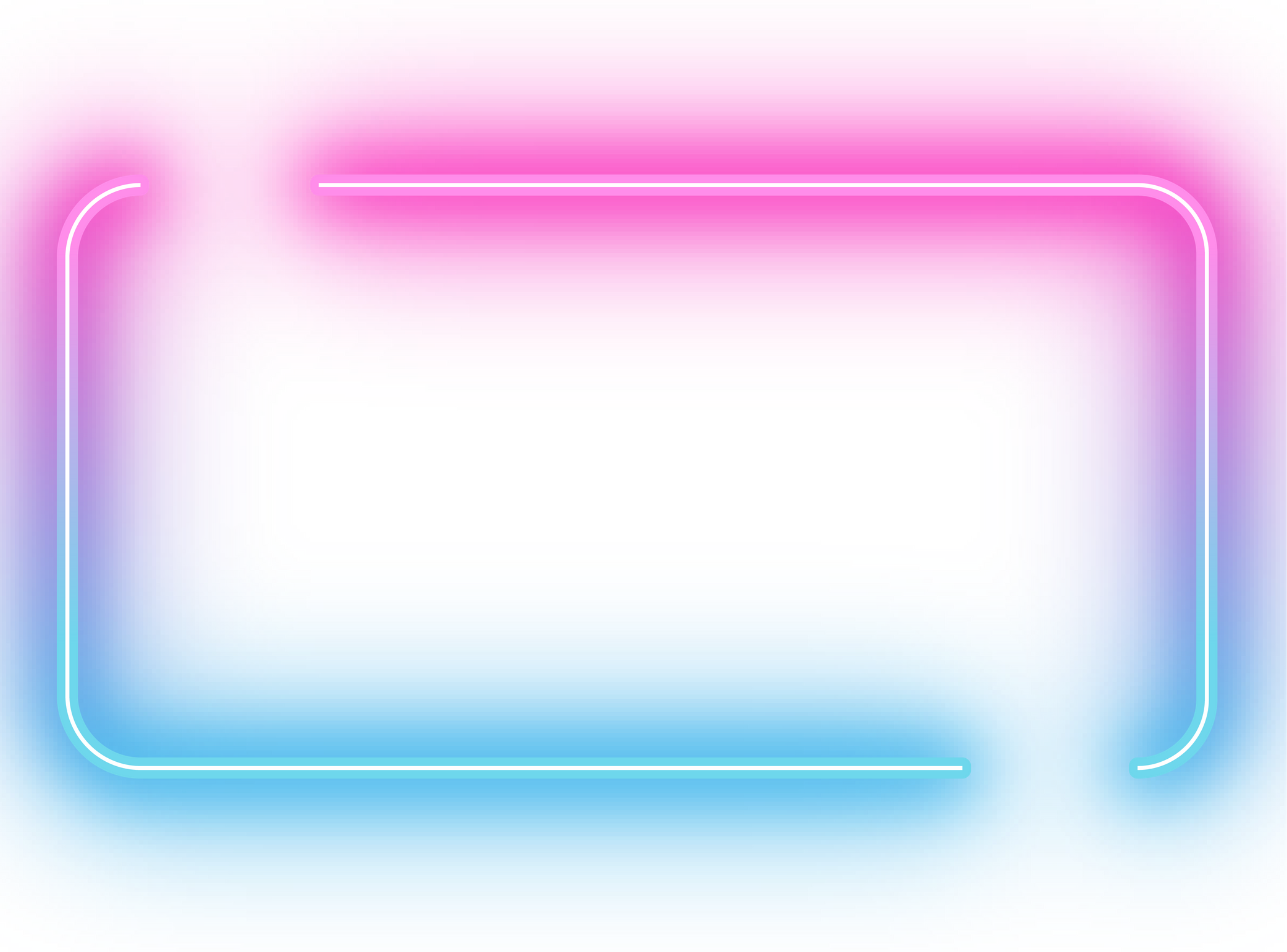 Pink and Blue Neon